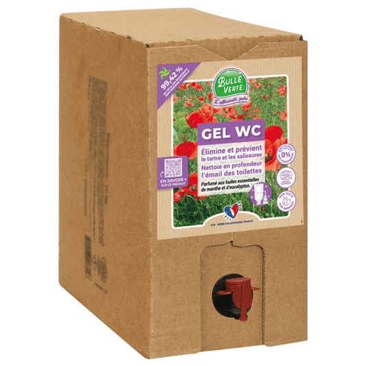 Bulle Verte -- Gel wc - menthe/eucalyptus Vrac - 10 kg