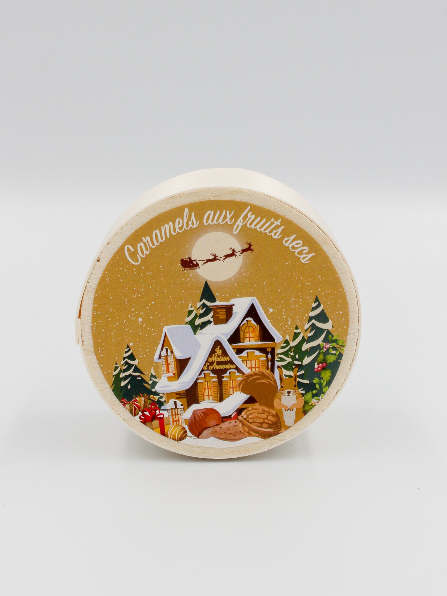 Caramel fruits secs bio (mini boîte bois) - 2