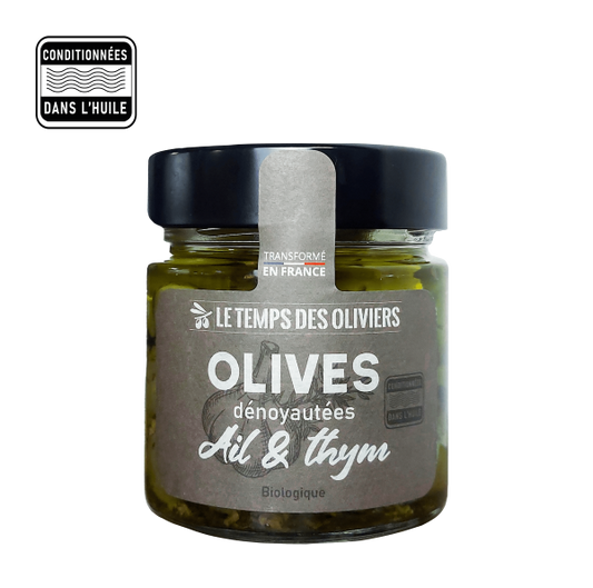 Cocktail olives ail & thym bio - 1