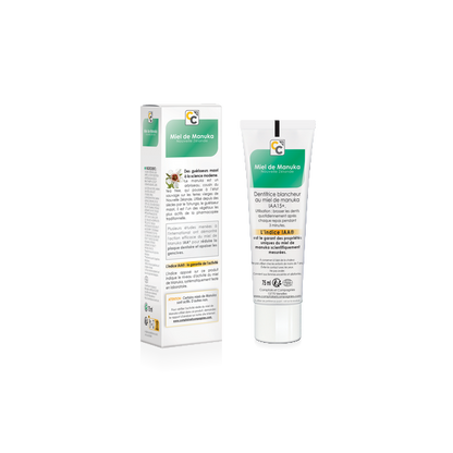 Comptoirs & Compagnies -- Dentifrice blancheur au miel de manuka iaa15+ - 75 ml