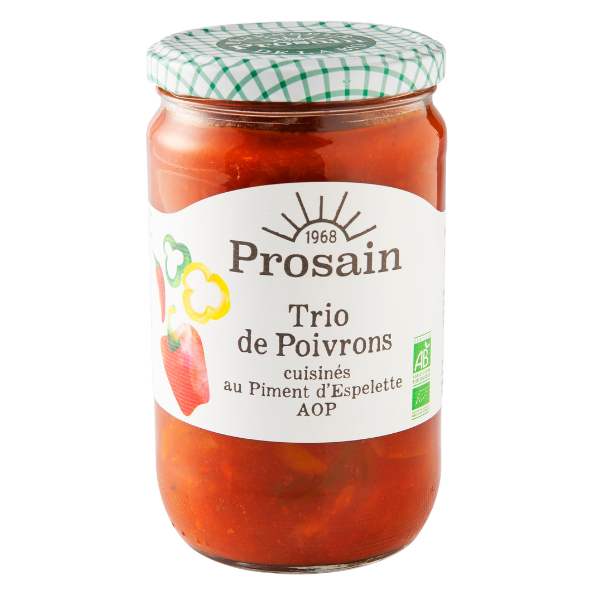 Prosain -- Trio de poivrons bio - 650 g