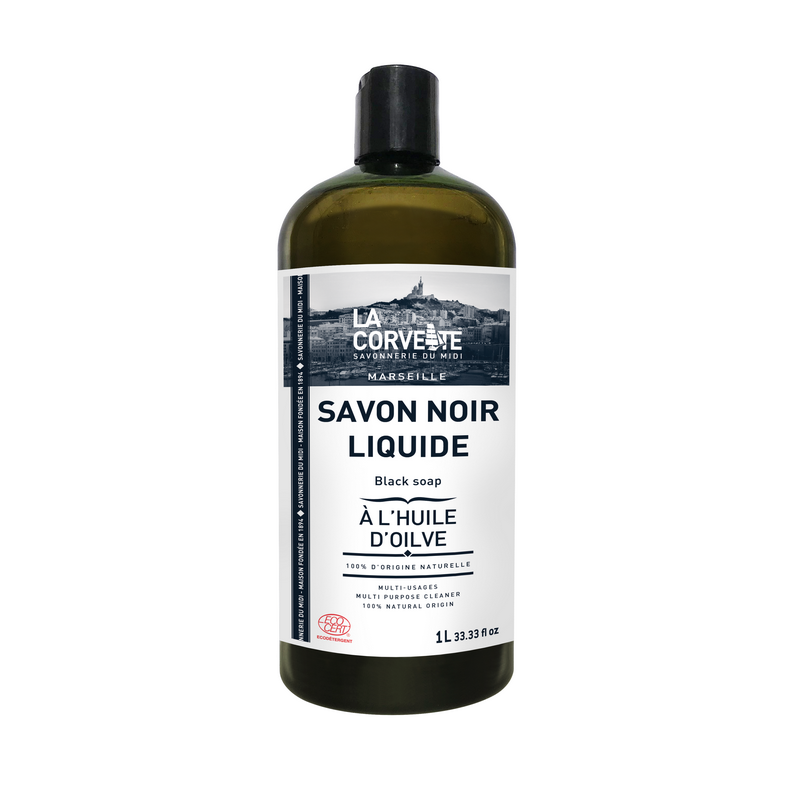 La corvette -- savon noir liquide olive - 1 L