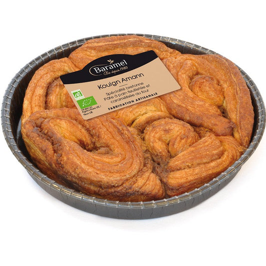 Baramel -- Kouign amann breton bio (feuilletage croustillant) - 300 g