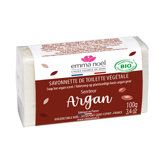 Emma Noël -- Savonnette à l'huile d'argan bio - 100 g