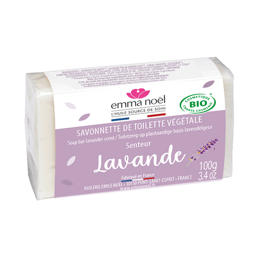 Emma Noël -- Savonnette lavande bio - 100 g